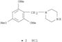 Piperazine, 1-[(2,4,6-trimethoxyphenyl)methyl]-,hydrochloride (1:2)