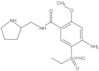 4-Amino-5-(ethylsulfonyl)-2-methoxy-N-(2-pyrrolidinylmethyl)benzamide