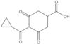 4-(Cyclopropylcarbonyl)-3,5-dioxocyclohexanecarboxylic acid