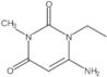 6-Amino-1-ethyl-3-methyl-2,4(1H,3H)-pyrimidinedione