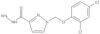 1-[(2,4-Dichlorophenoxy)methyl]-1H-pyrazole-3-carboxylic acid hydrazide