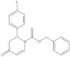 Phenylmethyl 2-(4-fluorophenyl)-3,4-dihydro-4-oxo-1(2H)-pyridinecarboxylate