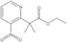 Ethyl α,α-dimethyl-3-nitro-2-pyridineacetate