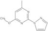 4-Methoxy-6-methyl-2-(1H-pyrazol-1-yl)pyrimidine
