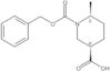 1-(Phenylmethyl) (3R,6S)-6-methyl-1,3-piperidinedicarboxylate