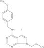 7H-Pyrrolo[2,3-d]pyrimidin-4-amine, 5-fluoro-7-(methoxymethyl)-N-[(4-methoxyphenyl)methyl]-