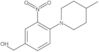 4-(4-Methyl-1-piperidinyl)-3-nitrobenzenemethanol