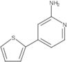 4-(2-Thienyl)-2-pyridinamine