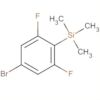 Silane, (4-bromo-2,6-difluorophenyl)trimethyl-