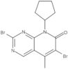 2,6-Dibromo-8-ciclopentil-5-metilpirido[2,3-d]pirimidin-7(8H)-one