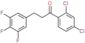 1-(2,4-dichlorophenyl)-3-(3,4,5-trifluorophenyl)propan-1-one