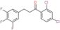 1-Propanone, 1-(2,4-dichlorophenyl)-3-(3,4,5-trifluorophenyl)-