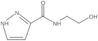 1H-Pyrazole-3-carboxamide, N-(2-hydroxyethyl)-