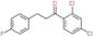 1-(2,4-dichlorophenyl)-3-(4-fluorophenyl)propan-1-one