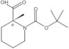 1-(1,1-Dimethylethyl) (2R)-2-methyl-1,2-piperidinedicarboxylate