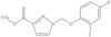 Methyl 1-[(2,4-difluorophenoxy)methyl]-1H-pyrazole-3-carboxylate