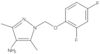 1-[(2,4-Difluorophenoxy)methyl]-3,5-dimethyl-1H-pyrazol-4-amine