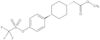 Methyl trans-4-[4-[[(trifluoromethyl)sulfonyl]oxy]phenyl]cyclohexaneacetate