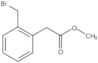 Benzeneacetic acid, 2-(bromomethyl)-, methyl ester
