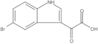 5-Bromo-α-oxo-1H-indole-3-acetic acid