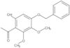 1-[6-Hydroxy-2,3-dimethoxy-4-(phenylmethoxy)phenyl]ethanone