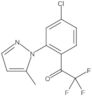 Ethanone, 1-[4-chloro-2-(5-methyl-1H-pyrazol-1-yl)phenyl]-2,2,2-trifluoro-