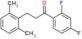 1-Propanone, 1-(2,4-difluorophenyl)-3-(2,6-dimethylphenyl)-