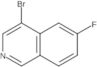 4-Bromo-6-fluoroisoquinoline