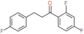 1-(2,4-difluorophenyl)-3-(4-fluorophenyl)propan-1-one
