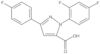 1-(2,4-Difluorophenyl)-3-(4-fluorophenyl)-1H-pyrazole-5-carboxylic acid