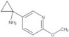 1-(6-Methoxy-3-pyridinyl)cyclopropanamine