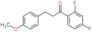 1-Propanone, 1-(2,4-difluorophenyl)-3-(4-methoxyphenyl)-