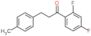 1-Propanone, 1-(2,4-difluorophenyl)-3-(4-methylphenyl)-