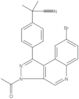 4-(3-Acetyl-8-bromo-3H-pyrazolo[3,4-c]quinolin-1-yl)-α,α-dimethylbenzeneacetonitrile