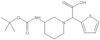 3-[[(1,1-Dimethylethoxy)carbonyl]amino]-α-2-thienyl-1-piperidineacetic acid