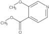 4-Pyridinecarboxylic acid, 3-methoxy-, methyl ester