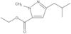 Ethyl 1-methyl-3-(2-methylpropyl)-1H-pyrazole-5-carboxylate