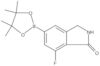 7-Fluoro-2,3-dihydro-5-(4,4,5,5-tetramethyl-1,3,2-dioxaborolan-2-yl)-1H-isoindol-1-one