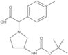 3-[[(1,1-Dimethylethoxy)carbonyl]amino]-α-(4-methylphenyl)-1-pyrrolidineacetic acid