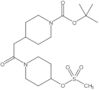 1,1-Dimethylethyl 4-[2-[4-[(methylsulfonyl)oxy]-1-piperidinyl]-2-oxoethyl]-1-piperidinecarboxylate