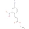 2-Propenoic acid, 3-(4-cyano-2-nitrophenyl)-, ethyl ester, (2E)-