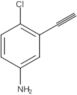 Benzenamine, 4-chloro-3-ethynyl-
