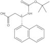 (βS)-β-[[(1,1-Dimethylethoxy)carbonyl]amino]-1-naphthalenepropanoic acid