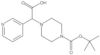 4-[(1,1-Dimethylethoxy)carbonyl]-α-3-pyridinyl-1-piperazineacetic acid