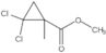 Cyclopropanecarboxylic acid, 2,2-dichloro-1-methyl-, methyl ester