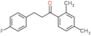 1-(2,4-dimethylphenyl)-3-(4-fluorophenyl)propan-1-one