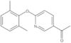 1-[6-(2,6-Dimethylphenoxy)-3-pyridinyl]ethanone