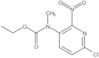 Carbamic acid, (6-chloro-2-nitro-3-pyridinyl)methyl-, ethyl ester