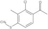 1-[2-Chloro-3-methyl-4-(methylthio)phenyl]ethanone