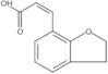 3-(2,3-Dihydro-7-benzofuranyl)-2-propenoic acid